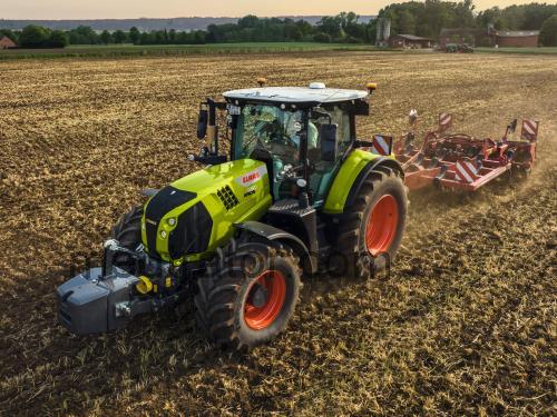 Claas Arion 500 avaliação e ficha técnica