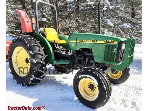 John Deere 5205 ficha tecnica