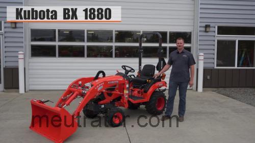 Kubota BX1880 ficha-técnica e avaliações