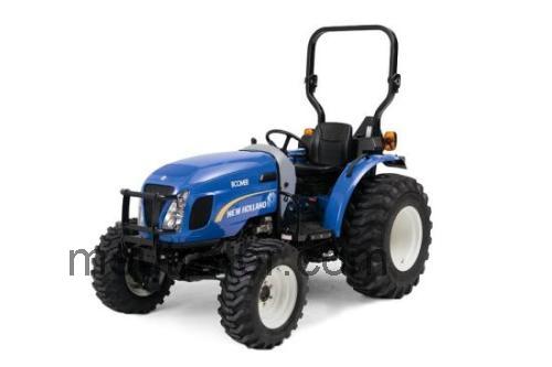 New Holland Boomer 35 ficha tecnica